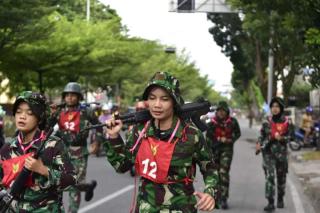 Dimenangi Pelari dari Kopasgat, Lanud Rsn Gelar Lomba Lari Lintas Medan