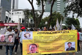 Unjukrasa ke Tujuh, Ormas PETIR Desak Kejagung Dan Kemenhan Usut Martias Fangiono