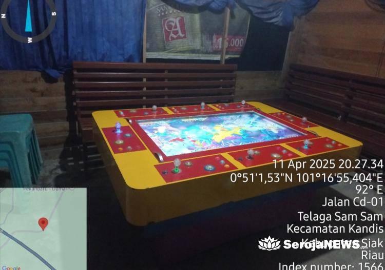 Aktivitas Perjudian Mesin Game Marak di Kandis