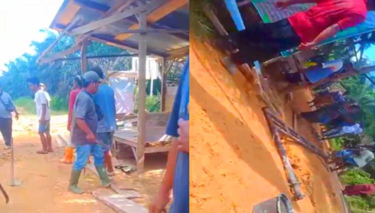Sengketa Lahan Masyarakat di Jambi Waketum DPN PETIR Diserang Karyawan Perusahaan