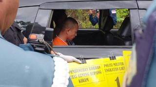 Kasus Pembunuhan Jurnalis di Banjarbaru, TNI AL Hadirkan Tersangka Reka Ulang Kejadian