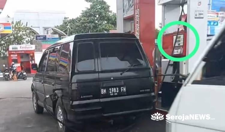 SPBU 14.282.683 Diduga Selewengkan Solar Subsidi, Minibus Isi BBM Sampai Rp.1 Juta