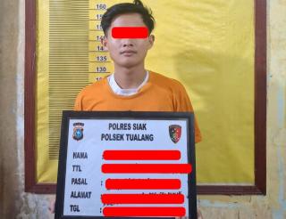 Polsek Tualang Ungkap Pelaku Persetubuhan Anak Dibawah Umur di Green Hotel Perawang
