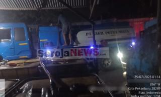 Angkutan BBM Tangki Biru PT RPM Terlibat Penimbunan Solar Ilegal