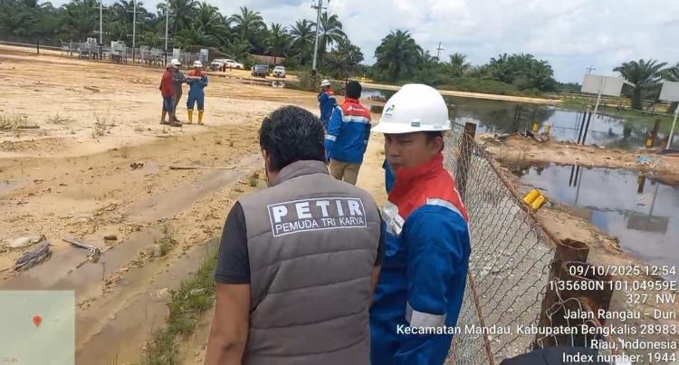 Polda Riau dan Tenaga Ahli Kaji Penyebab Kematian Dua Balita di Kolam Limbah PHR