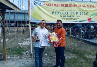Konkurs Perkutut Pengda Cup Pekanbaru Sukses Jadi Pemersatu Komunitas Se-Sumatera