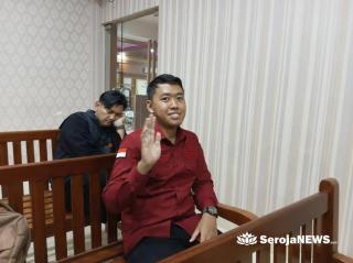 Jaksa Gilang Prasetyo Ramadhan Tidur Hingga Mendengkur di Ruang Sidang PN Batam