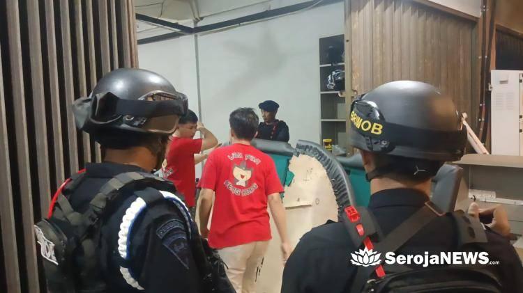 ‎Bareskrim Mabes Polri Sita Barang Bukti Perjudian Milik Akau  ‎